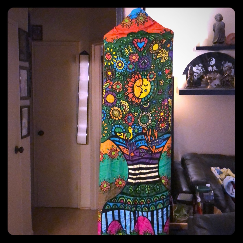 Colorful beach cover